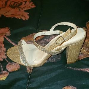 David Bridal Block Heel